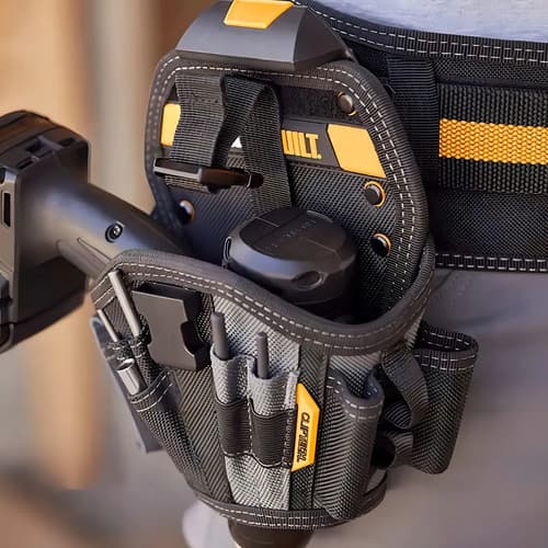 Bolsa De Herramientas Para Taladro 13 Bolsillos Toughbuilt Negro