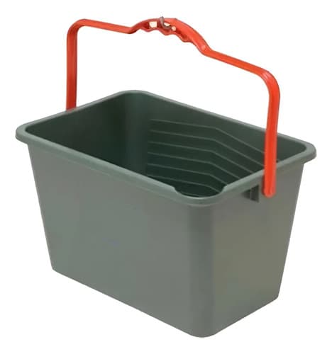 Balde Cubeta Para Pintor 10 Litros Gris