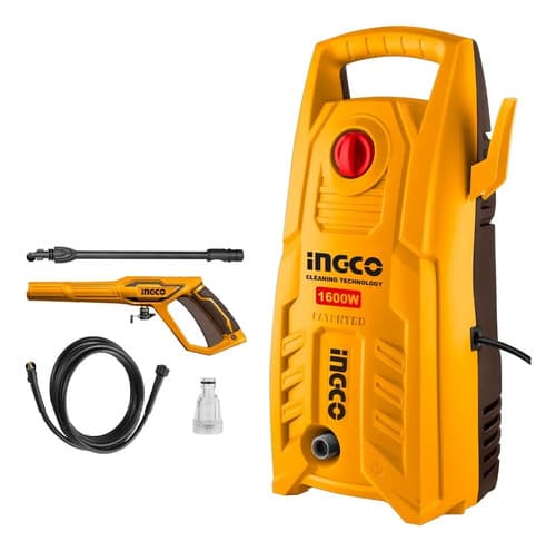 Hidrolavadora 1600w 140bar Motor Hpwr16008 - Smf Color Naranja Claro Frecuencia 50 60hz