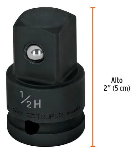 Adaptador De Impacto 1/2 (h) X 3/4 (m)