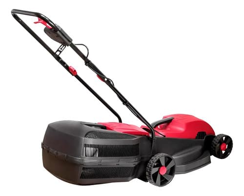 Corta Pasto Nappo Eléctrica 1600w 3200rpm 38cm + Bolsa 35l Rojo