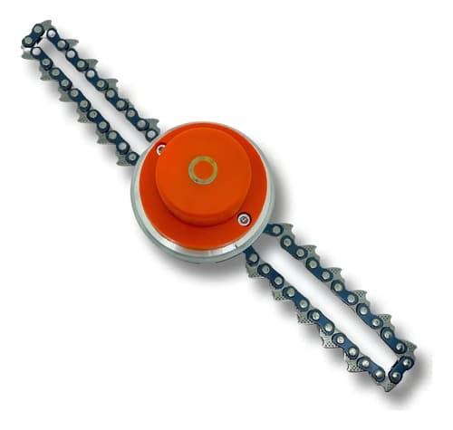 Bobina De Disco Con Cadena Para Desbrozadoras Naranja