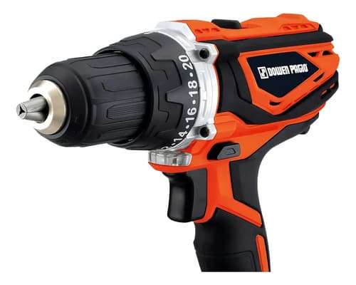 Taladro Atornillador Inalambrico 18v Dowen Pagio Bateria One Color Naranja Frecuencia 50 Hz