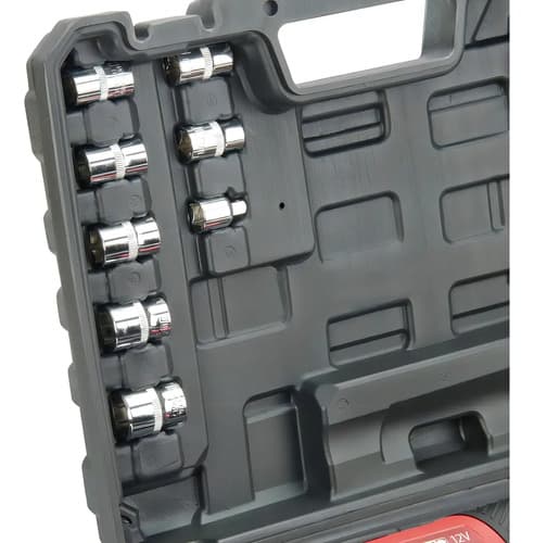 Llave Criquet Cricket Inalámbrica 12v 3/8 Equus 2 Baterías Cargador Dados En Maletín