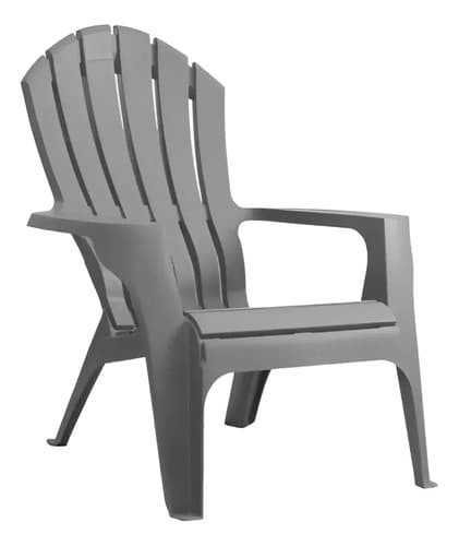 Set 4 Sillas Reposeras Miami Exterior Jardin Blanco O Gris
