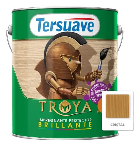 Tersuave Impregnante Protector Troya Brillante 4 Lts - Mix Color Cristal