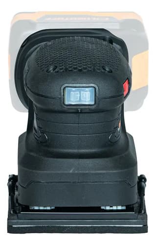 Lijadora Orbital Inalambrica Brushless 3 Lijas Lusqtoff Negro 50 Hz/60 Hz