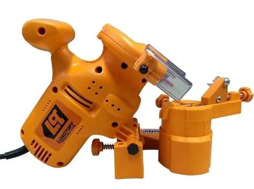 Afilador Eléctrico Doméstico Lüsqtoff Motosierra 11002-b - Naranja