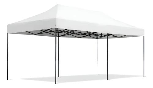 Gazebo Autoarmable Medida: 3x6 Color Blanco Blanco