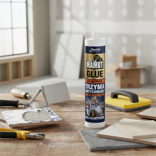 Adhesivo Inmediato Alta Carga Mamut 290ml Blanco O Negro
