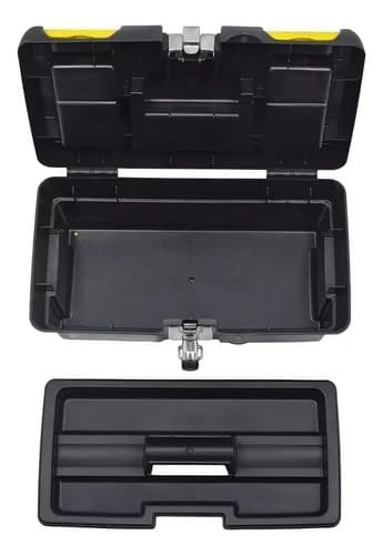 Caja De Herramientas Stanley 16013 Plástico 16 Cierre Metal Negro/amarillo