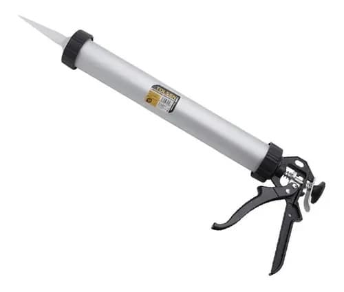 Pistola Aplicadora Silicona Salchicha Aluminio Tolsen 43046