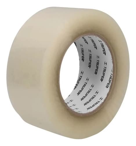 Cinta De Empaque Transparente 150m Truper 12557 (6 Piezas)