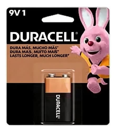 Duracell Coppertop 9v1 9v Rectangular