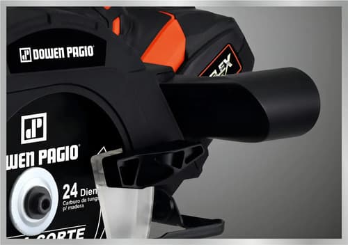 Sierra Circular Eléctrica Inalámbrica Dowen Pagio 9993176 165mm Naranja 50hz 50 Hz