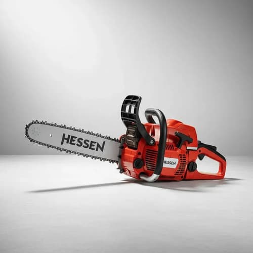 Motosierra Nafta Hessen Promaster 20 PuLG Rojo Jardinería 3hp