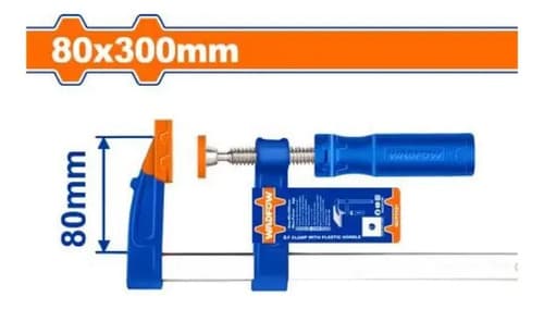 Prensa F 80x 300mm Wadfow Blanco