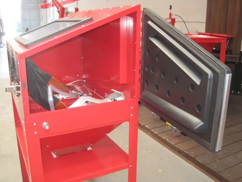 Cabina Arenadora Equus Vertical Para Todo Tipo De Arenado