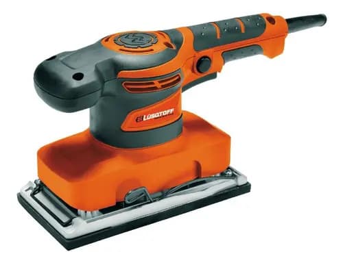 Lijadora Orbital Electrica 1/3 320w Lusqtoff Color Naranja Frecuencia 50hz 50 Hz