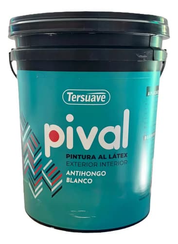 Pintura Látex Tersuave Blanco 20l Interior Exterior Resistente Agua