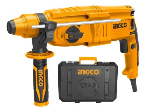 Rotomartillo 800w Ingco Rgh9028 2.5 Joule Amarillo 50 Hz/60 Hz