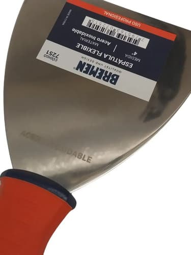 Espátula Flexible De Acero Inoxidable Para Construcción En Seco 4p Bremen