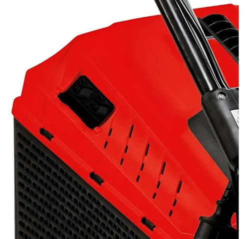 Cortadora De Césped Nappo Eléctrica + Bolsa Recolectora 25l Rojo