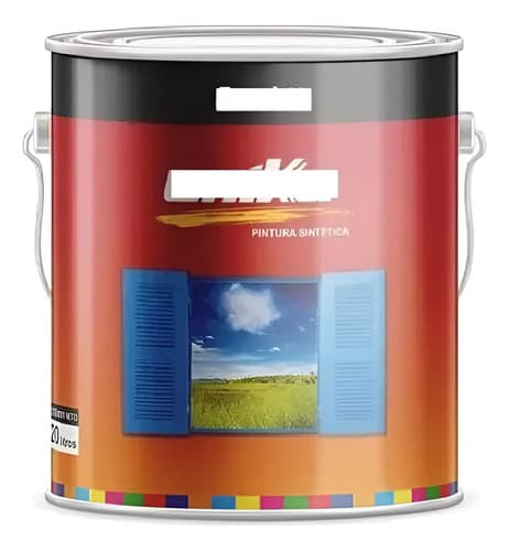Esmalte Sintetico Grafito Unika 3en1 - 1 Litro Grafito Claro Brillante
