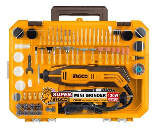Mini Torno 130w En Valija C 252 Accesorios Ingco Mg133281 130 W