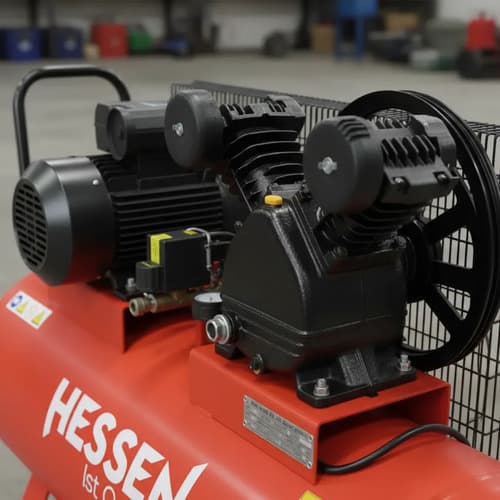 Compresor Hessen 350 Litros 7.5 Hp Trifasico