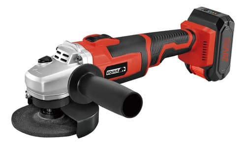 Amoladora Inalambrica Equus 7601 Brushless 20v 1 Batería 4.0 Rojo