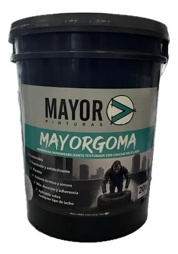 Membrana Impermeabilizante Con Goma De Caucho 20 Kg