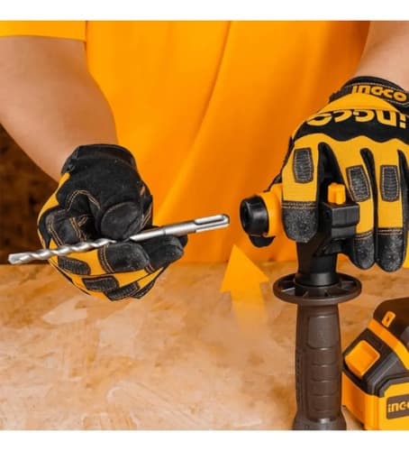 Rotomartillo A Bateria 4 Funciones 22mm Crhli20208 Ingco Naranja Claro
