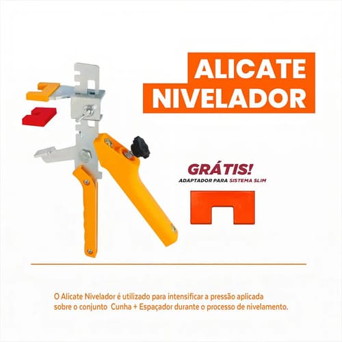 Pinza Alicate Nivelador De Cuñas Plasticas Piso Cortag