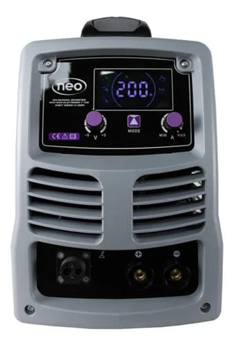 Combo Neo Soldadora Inverter  Mig-mma-tig 200a  Mascara Neo Gris