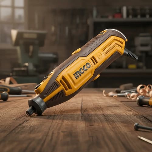 Microamoladora Ingco 130 W 110 V C/ 109 Accesorios 32000