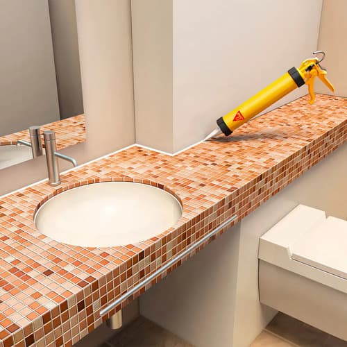 Sika Sanisil Silicona Antihongos Para Baños Y Cocinas