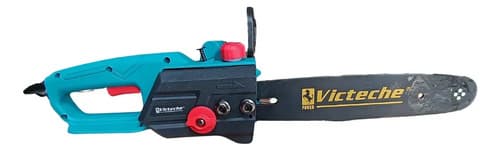 Motosierra Eléctrica 2400w Espada 12  300mm Victeche Turquesa