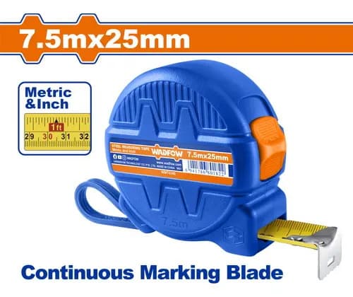 Cinta Metrica 7.5 Mts X 25mm Wadfow