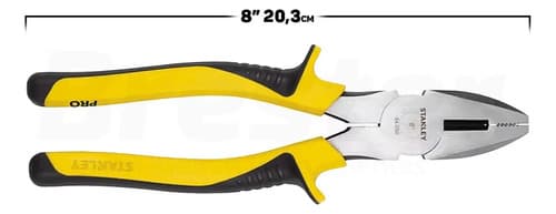 Pinza Universal Stanley 84-056 8  Color Amarillo