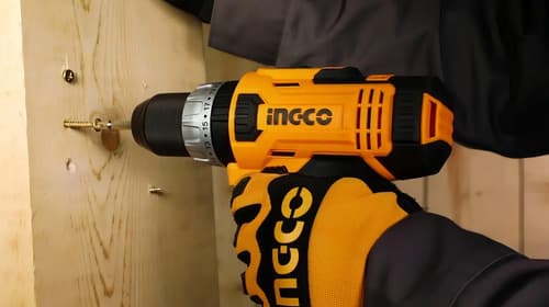 Atornillador Inalambrico Taladro Agujereadora Pro Ingco Amarillo 50/60hz