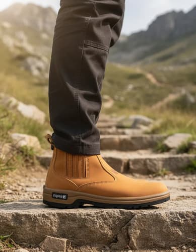 Bota Agrícola Nobuck Equus Varios Talles 34 Al 47 Miel Lisa 9 Us