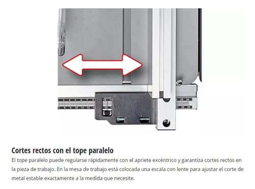 Sierra Circular De Banco Mesa Pie Einhell Tc-ts2025 Disco Frecuencia 50 Mhz