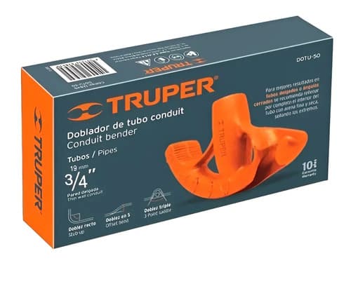 Doblador De Tubo Conduit, Hasta 3/4' Truper 12846