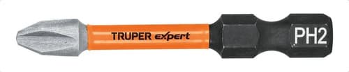 Kit 5 Puntas De Impacto Phillips Ph2 X 2'' Truper 100820