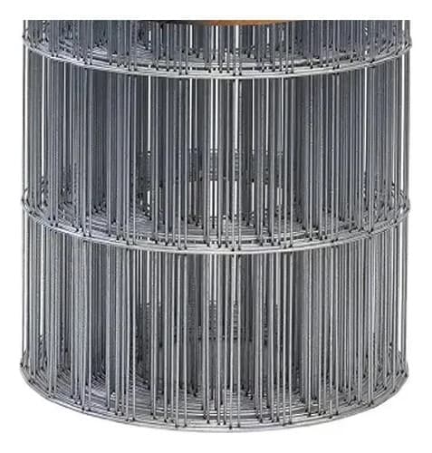 Malla De Alambre Soldada Galvanizada Morlan 1,90 Mm 1,80x25 M Plateado