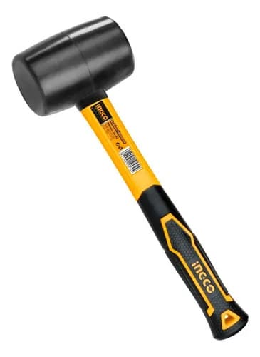 Martillo Maso De Goma 220gr Ingco Hruh8208 -smf