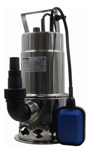 Bomba Sumergible 1hp Hyundai Agua Limpia Y Sucia