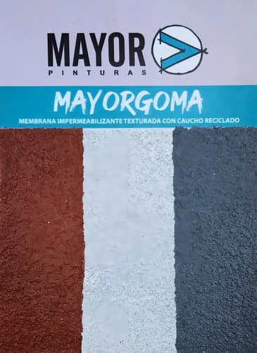 Membrana Exterior Mayor Mayorgoma Para Techos Color Gris Acabado Mate 20kg