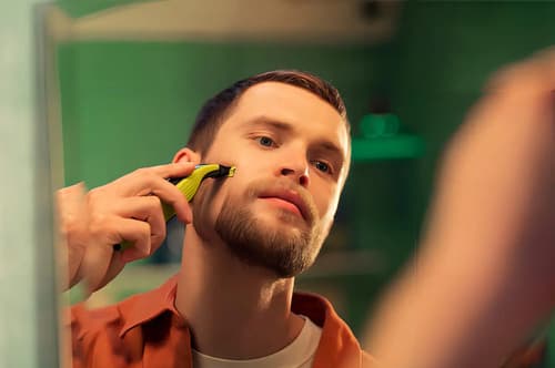 Afeitadora Oneblade Face And Body Qp2824/10 Philips Color Amarillo Verde Lima